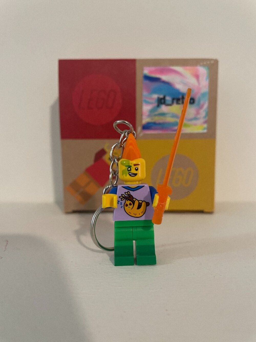 LEGO Store Disney Springs x jd_retro - Minifigure Keychain